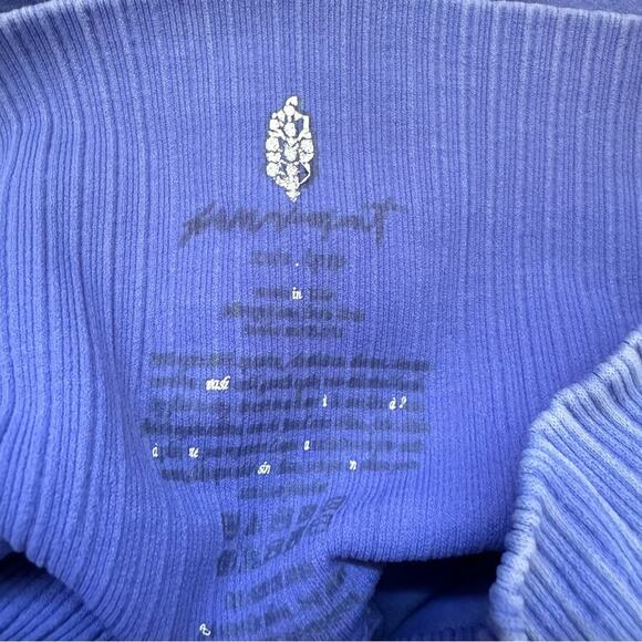 Free People Movement Vintage Blue Good Karma SPF 30 Leggings Size XXS - Picture 8 of 8